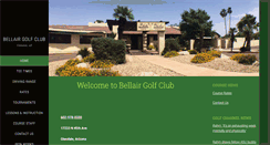 Desktop Screenshot of bellairgolf.com
